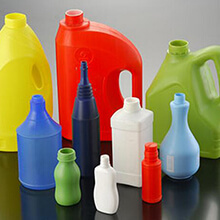 double station plastic blow molding samples