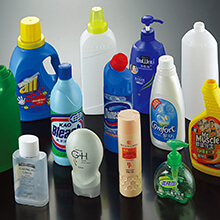 double station plastic blow molding samples